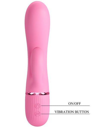PRETTY LOVE - MARSKI RABBIT VIBRATOR & G-SPOT PINK