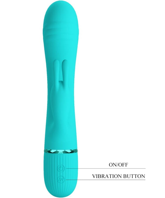 Pretty Love – Scocco Vibrator Rabbit Turquoise