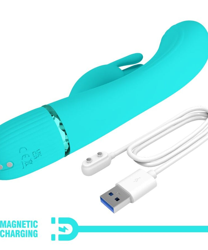 Pretty Love – Scocco Vibrator Rabbit Turquoise