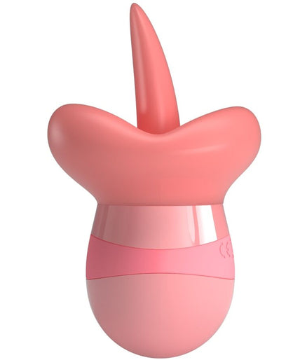 Pretty Love – Kylee Zungen-Klitoris-Stimulator 10 Vibrationen Nude Pink