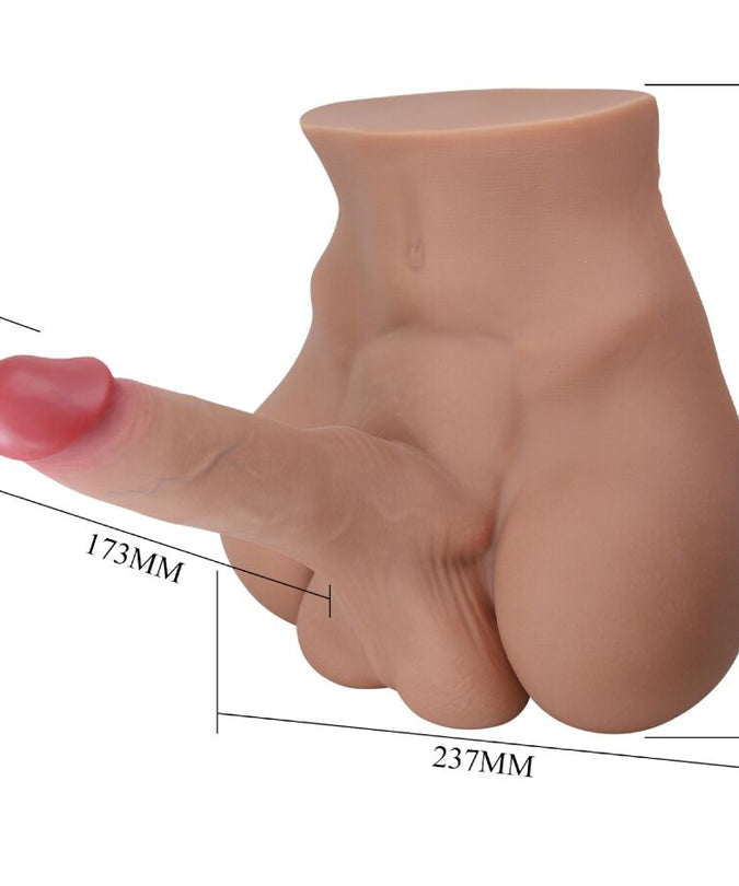 CRAZY BULL - RHYNE BACK REALISTIC NATURAL MASTURBATOR