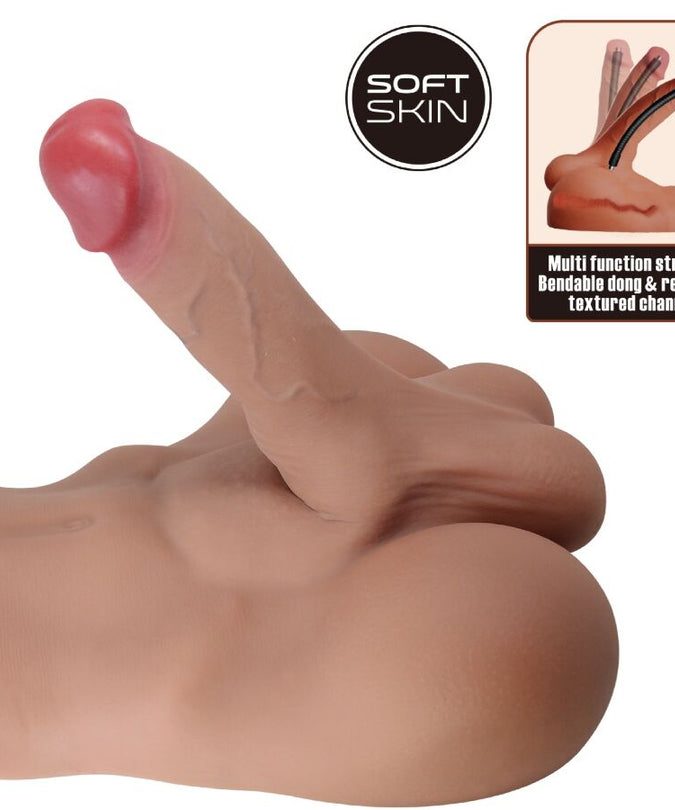 CRAZY BULL - RHYNE BACK REALISTIC NATURAL MASTURBATOR