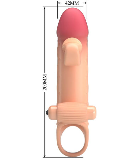 ROMANCE - VIBRATING PENIS SLEEVE NATURAL