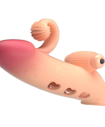 ROMANCE - VIBRATING PENIS SLEEVE NATURAL