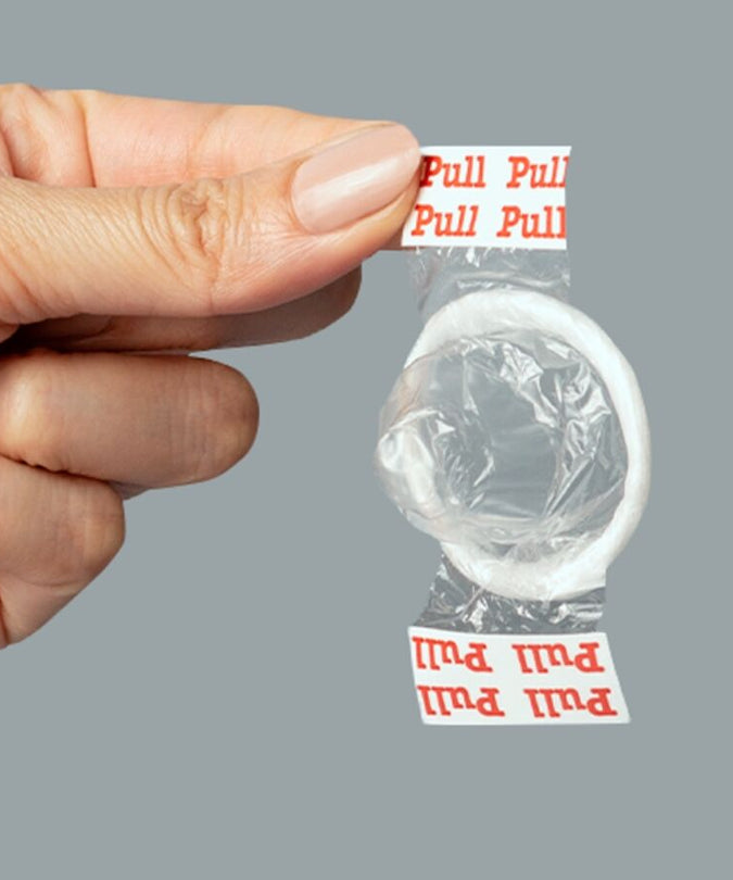 UNIQ - PULL LATEXVRIJE CONDOMS MET STROOKJES 3 STUKS