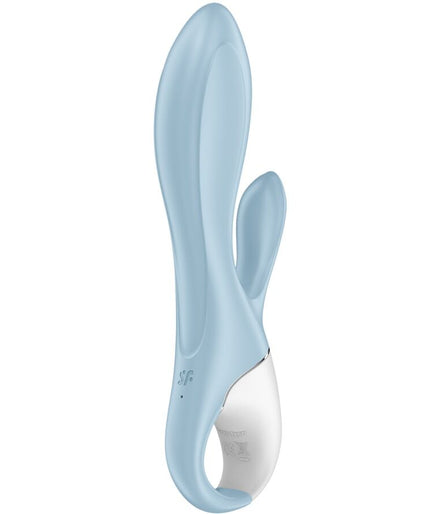 SATISFYER - AIR PUMP BUNNY 1 INFLATABLE RABBIT VIBRATOR BLUE