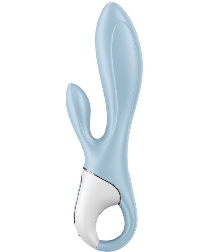 SATISFYER - AIR PUMP BUNNY 1 INFLATABLE RABBIT VIBRATOR BLUE