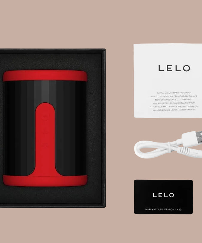LELO – F2S Male Masturbator – Red