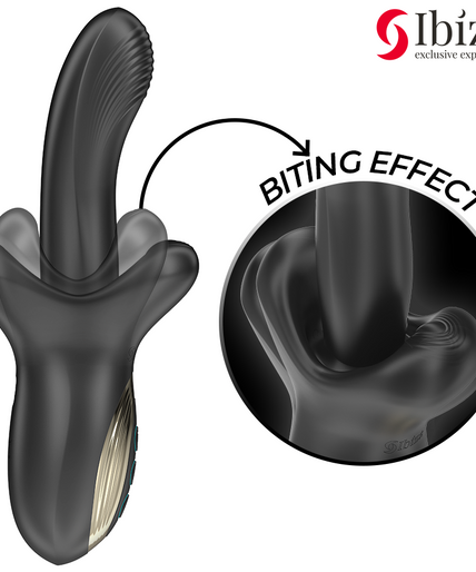 IBIZA - POWERFUL VIBRATOR WITH THRUSTING AND BITING EFFECT