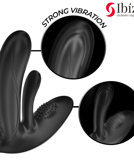 IBIZA - WEARABLE VIBRATOR WITH G-SPOT AND CLITORIS STIMULATION WITH REMOTE CONTROL