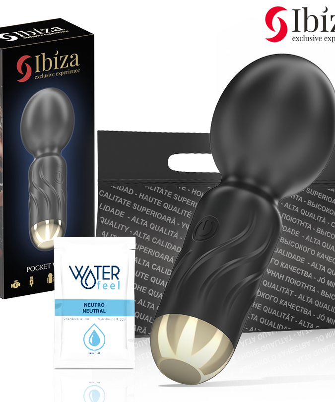 IBIZA - POCKET WAND VIBRATOR