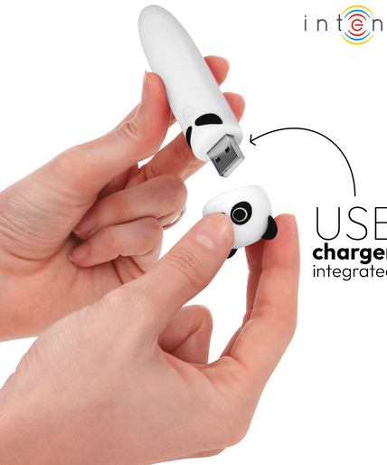 INTENSE - POH PANDA VIBRATING BULLET USB RECHARGEABLE 10 X 2.2 CM