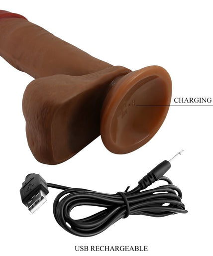 Baile – Abel Realistic Dildo 21 Cm Mulatto