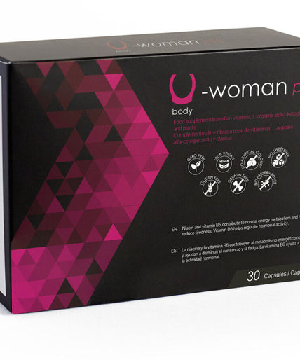 500 COSMETICS - U-WOMAN VERHOOGT VROUWELIJKE LIBIDO - 30 CAPSULES