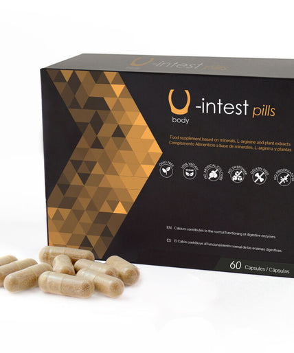 500 COSMETICS -U-INTEST CAPSULES TO PREVENT HEMORRHOIDS - 60 CAPSULES