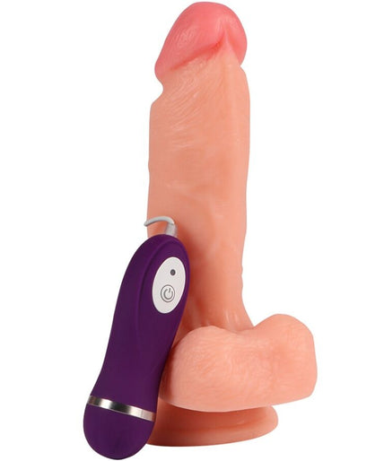 SHEQU - IRON DRAGON VIBRATOR DILDO WITH REMOTE CONTROL 17.5 CM