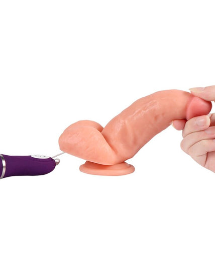 SHEQU - SOLDIER VIBRATOR DILDO WITH REMOTE CONTROL 16 CM
