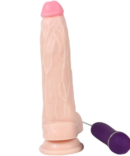 SHEQU - HOLY DRAGON VIBRATOR DILDO WITH REMOTE CONTROL 20.5 CM
