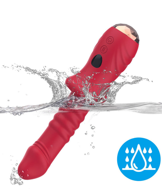Armony – Point A Stimulating Vibrator Dildo Red