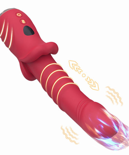 Armony – Point A Stimulerende Vibrator Dildo Rood