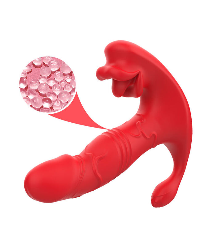 Armony – Anal Vibrator Panty C And G – Spot Stimulator Remote Control Red