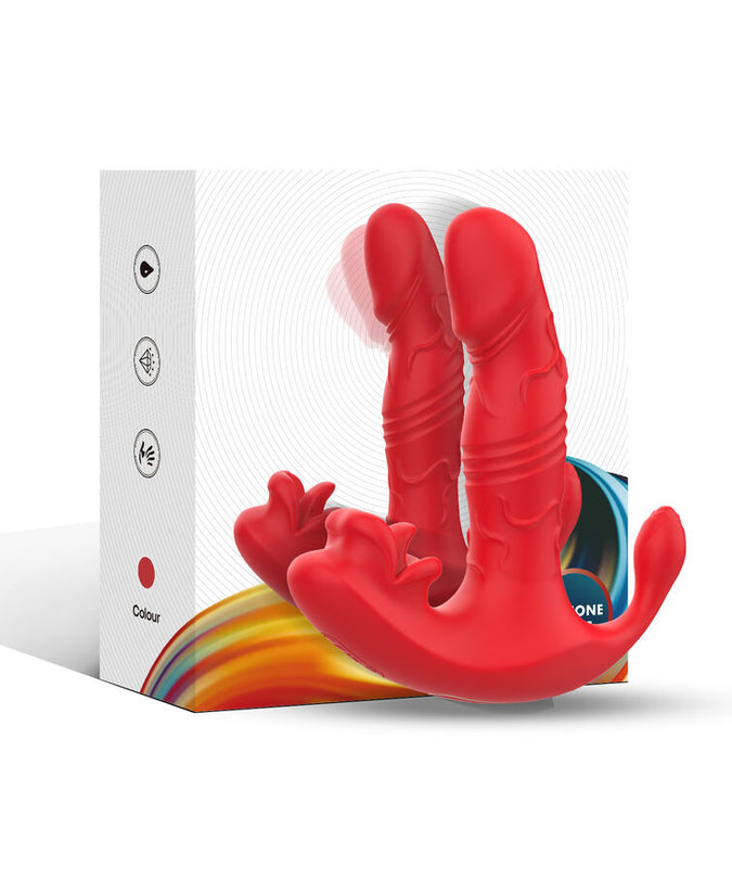 Armony – Anal Vibrator Panty C And G – Spot Stimulator Remote Control Red