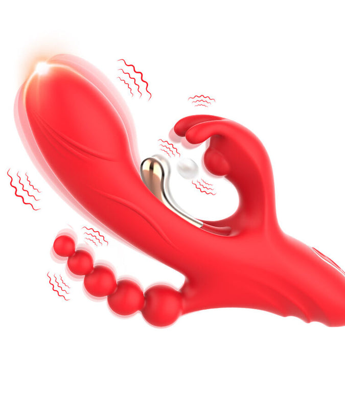 Armony – G – Spot- en clitorisstimulator vibrator rood