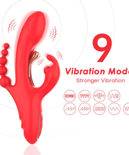 Armony – G – Spot- en clitorisstimulator vibrator rood