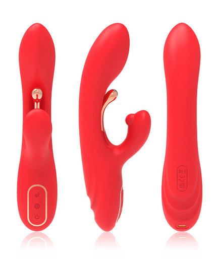 Armony – G – Spot- en clitorisstimulator vibrator met oscillerende tong, rood