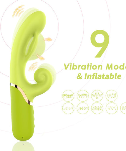 ARMONY - INFLABE POINT A TO STIMULATOR VIBRATOR GREEN