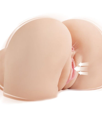 PDX ELITE - BACK THAT ASS UP REALISTIC VIBRATING VAGINA AND ANUS MASTURBATOR