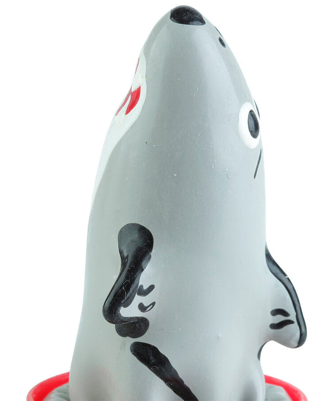 CONDOMERIE - HANDPAINTED NOVELTY CONDOMS SHARK MODEL 1