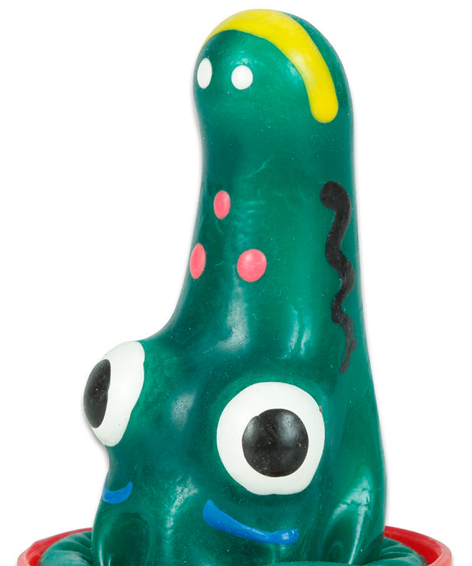 CONDOMERIE - HANDGESCHILDERDE NIEUWIGHEID CONDOMS KROKODILLENMODEL 1