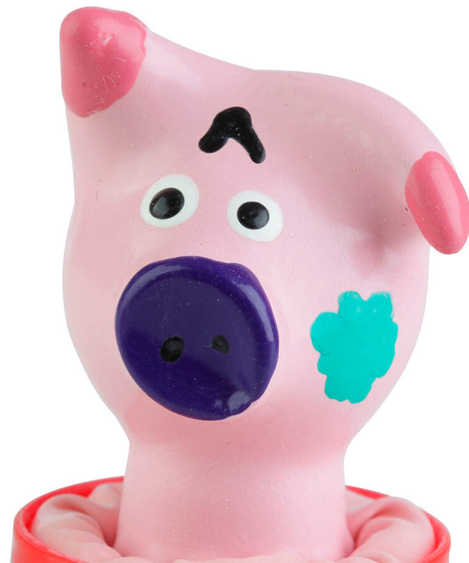 CONDOMERIE - HANDPAINTED NOVELTY CONDOMS PIG HEAD