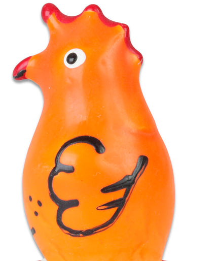 CONDOMERIE - HANDPAINTED NOVELTY CONDOMS ROOSTER MODEL 1