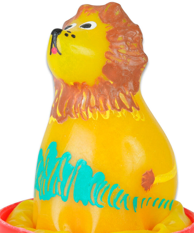 CONDOMERIE - HANDPAINTED NOVELTY CONDOMS SITTING LION