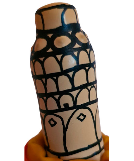 CONDOMERIE - HANDPAINTED NOVELTY CONDOMS PISA TOWER