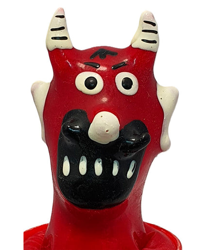 CONDOMERIE - HANDPAINTED NOVELTY CONDOMS DEVILS MOUTH MODEL 2