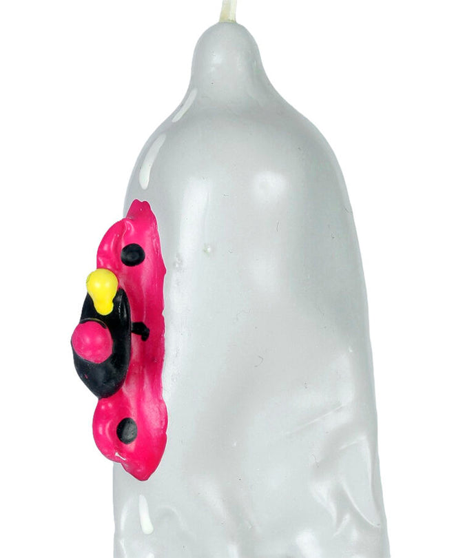 CONDOMERIE - HANDPAINTED NOVELTY CONDOMS MOTORBIKE XL