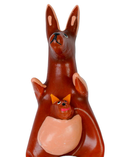 CONDOMERIE - HANDPAINTED NOVELTY CONDOMS KANGAROO MODEL XL