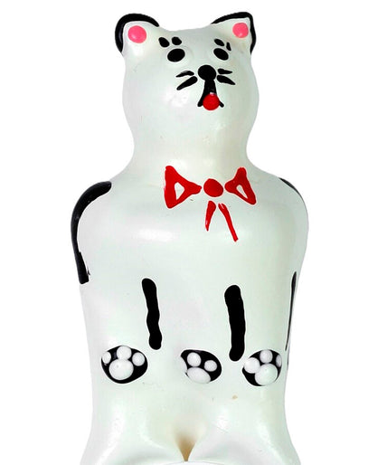 CONDOMERIE - HANDPAINTED NOVELTY CONDOMS CAT MODEL XL