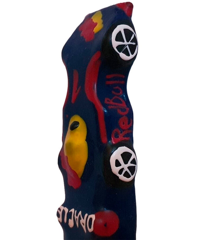 CONDOMERIE - HANDPAINTED NOVELTY CONDOMS F1 RED BULL XL