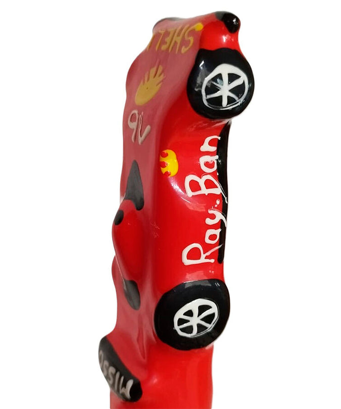 CONDOMERIE - HANDGESCHILDERDE FUN CONDOMS F1 FERRARI XL