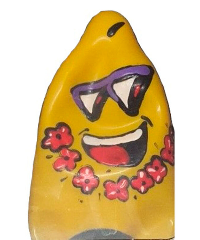 CONDOMERIE - HANDGESCHILDERDE NIEUWIGHEIDSCONDOMS FRIKI TIKI XL