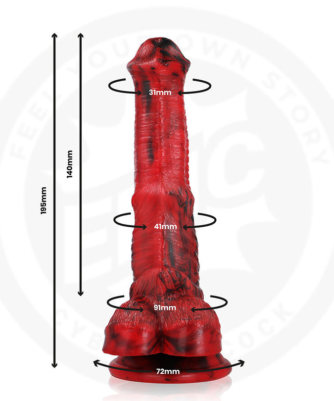 EPIC - DILDO VULCANUS NACHTDRAAK