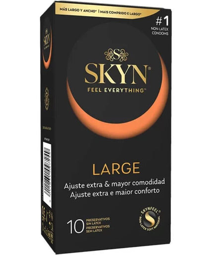SKYN - LARGE EXTRA AANPASSING CONDOMS 10 STUKS
