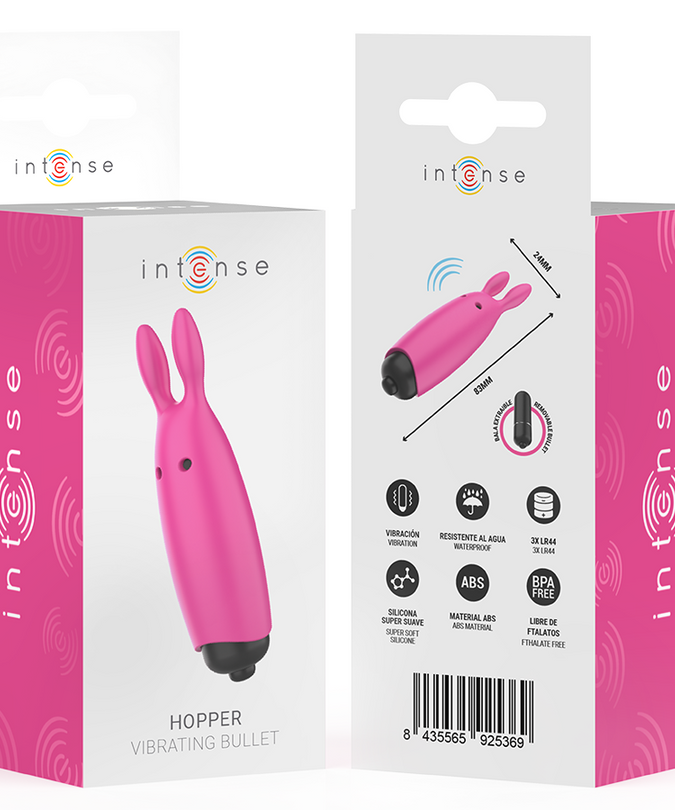 Intense – Hopper Pink Vibrationskugel 8,3 X 2,4 Cm