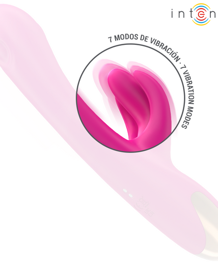 INTENSE - BRITNEY MULTIFUNCTION RABBIT VIBRATOR 23 CM PINK
