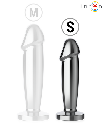 INTENSE - ANAL PLUG 10 VIBRATIONS METAL DILDO WITH REMOTE CONTROL S