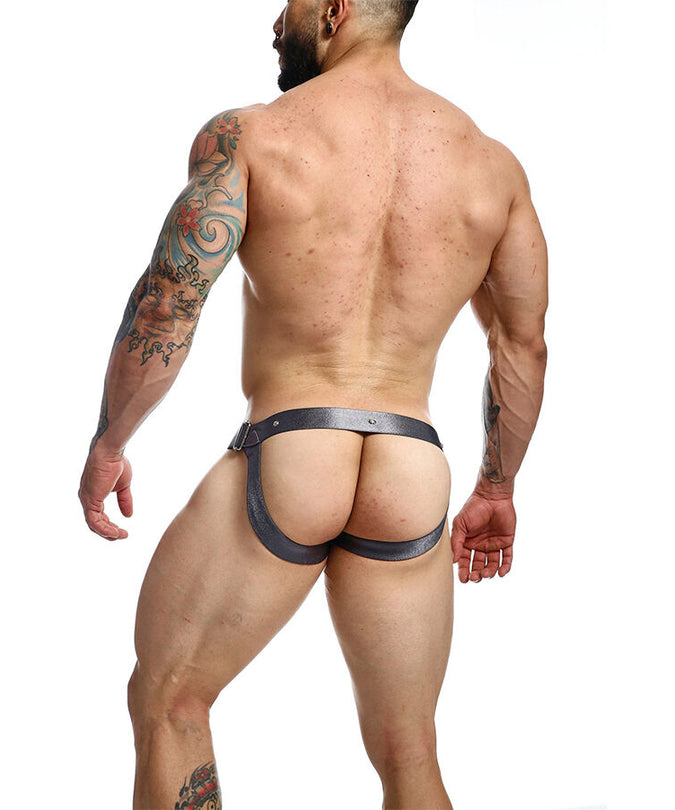 MOB - DNGEON SNAP JOCKSTRAP GRAY ONE SIZE